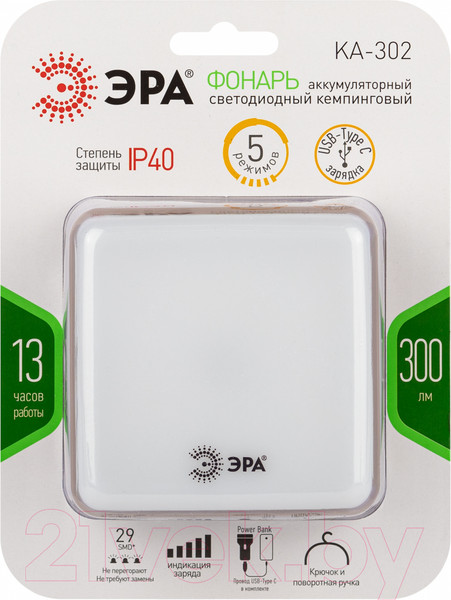 Изображение товара Фонарь ЭРА KA-302 / Б0061547