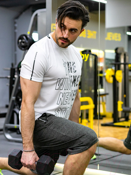 Изображение товара Футболка спортивная Isee CR3-00007 (р.50, белый)