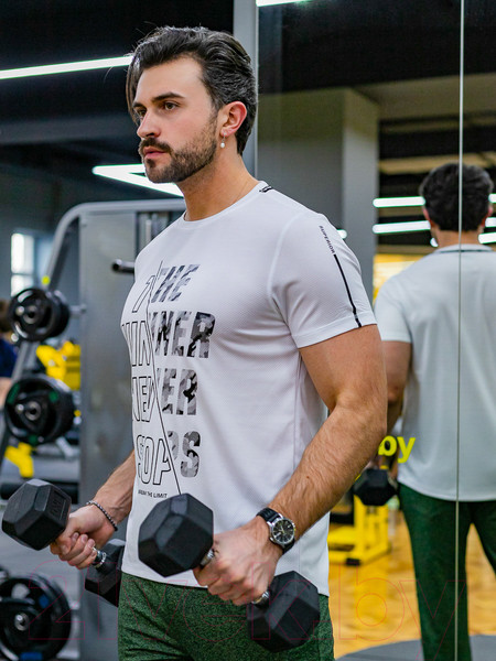 Изображение товара Футболка спортивная Isee CR3-00007 (р.50, белый)