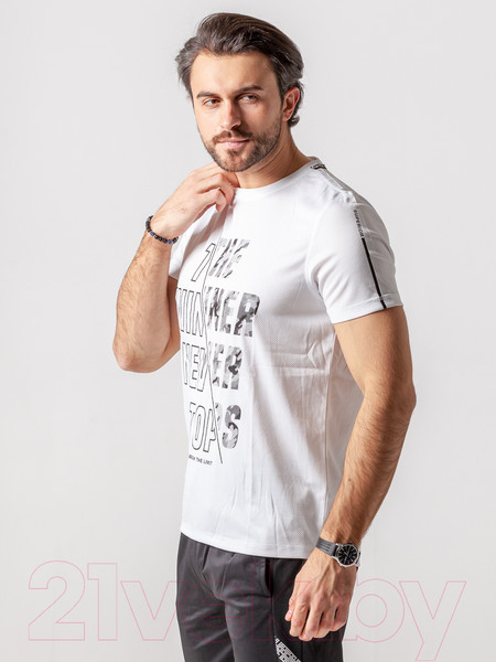 Изображение товара Футболка спортивная Isee CR3-00007 (р.50, белый)