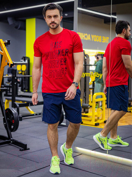 Изображение товара Футболка спортивная Isee CR3-00007 (р.46, красный)