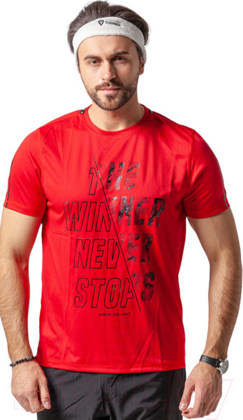 Изображение товара Футболка спортивная Isee CR3-00007 (р.52, красный)