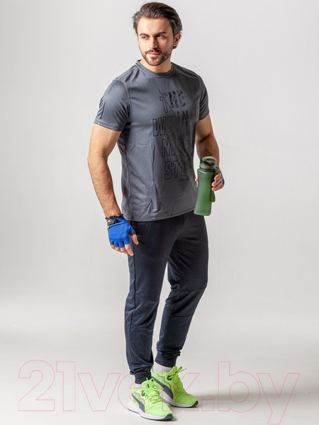Изображение товара Футболка спортивная Isee CR3-00007 (р.46, графит)