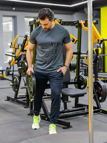 Изображение товара Футболка спортивная Isee CR3-00007 (р.46, графит)