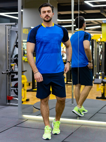 Изображение товара Футболка спортивная Isee CR4-00010 (р.48, синий)