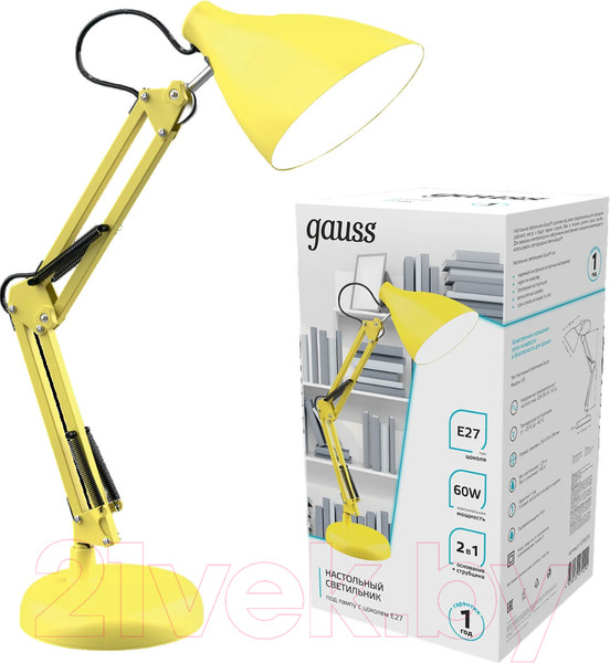 Изображение товара Настольная лампа Gauss GT0035 (желтый)