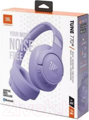 Изображение товара Беспроводные наушники JBL Tune 770NC / JBLT770NCPUR (сиреневый)