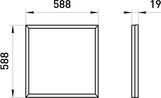 Изображение товара Панель светодиодная ЭРА SPO-640-3-4K-32 / Б0061337