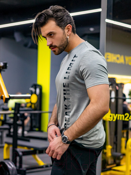 Изображение товара Футболка спортивная Isee CR5-00013 (р.50, серый)