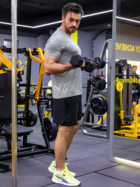 Изображение товара Футболка спортивная Isee CR5-00013 (р.52, серый)