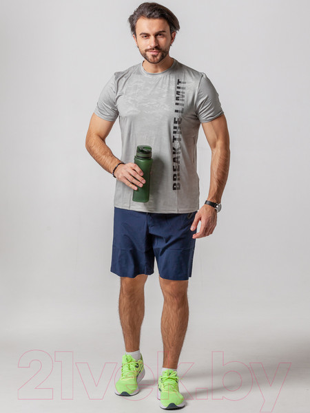 Изображение товара Футболка спортивная Isee CR5-00013 (р.52, серый)