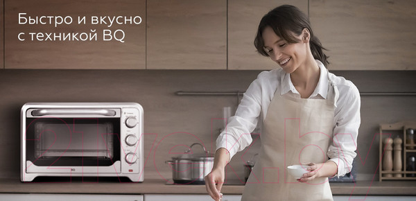 Изображение товара Ростер BQ EO1002B (стальной/черный)