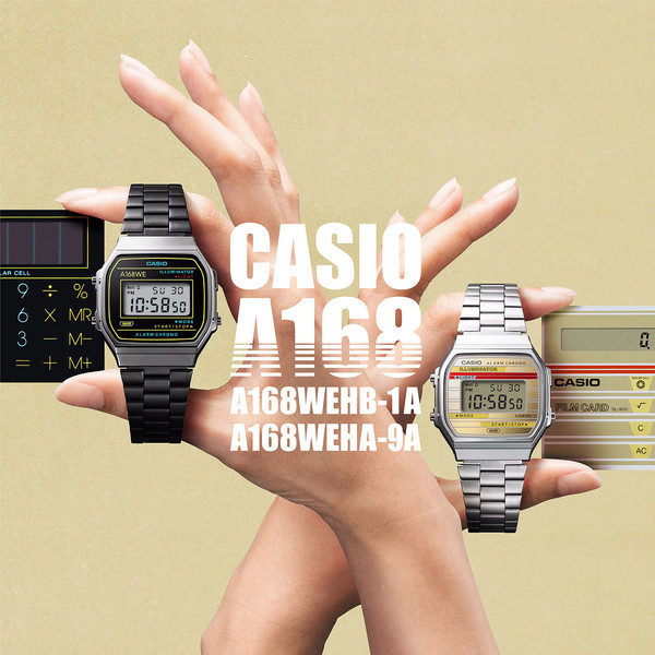 Изображение товара Часы наручные унисекс Casio A-168WEHB-1A