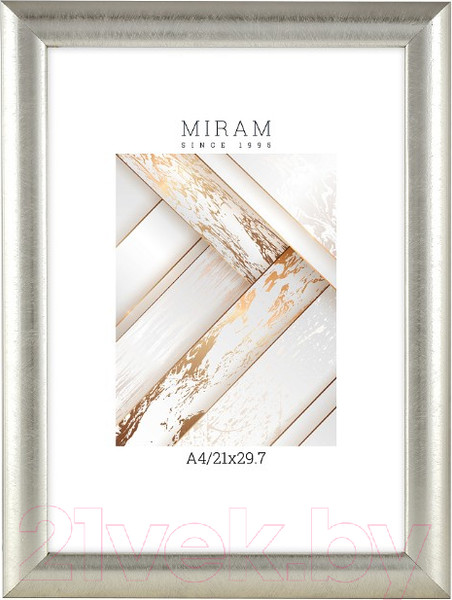 Изображение товара Рамка Мирам 647221-A4 (21x29.7)