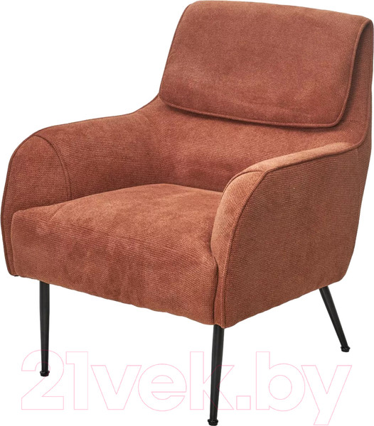 Изображение товара Кресло мягкое M-City Magda / 629M05454 (Cato-08 коричневый/черный)