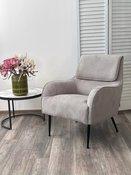 Изображение товара Кресло мягкое M-City Magda / 629M05455 (Cato-16 серый/черный)