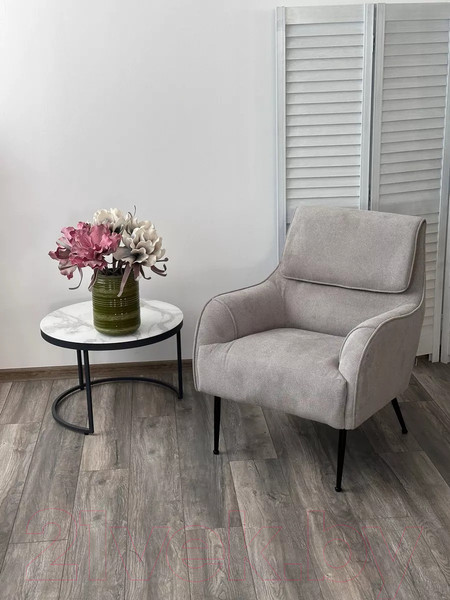 Изображение товара Кресло мягкое M-City Magda / 629M05455 (Cato-16 серый/черный)