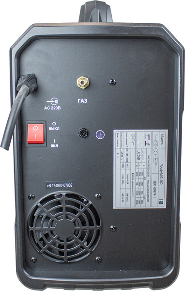 Изображение товара Полуавтомат сварочный Edon Профи MIG-250