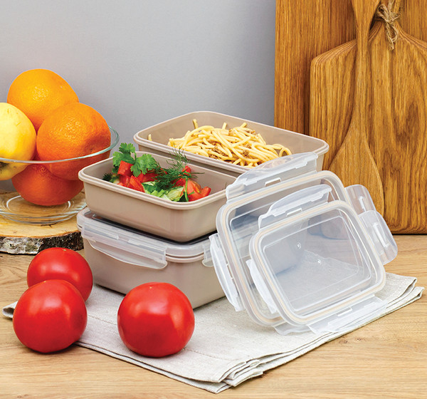 Изображение товара Набор контейнеров Idea Фреш М1426 (3шт, фисташковый)