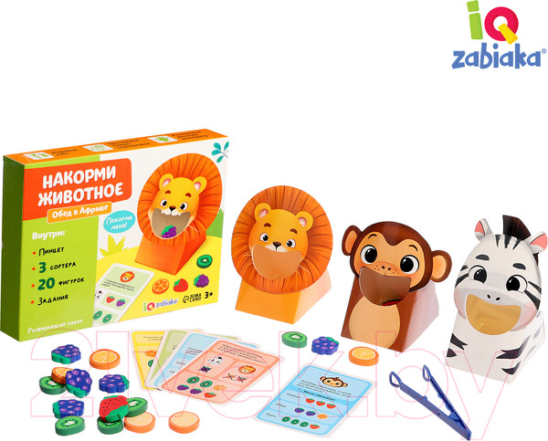 Изображение товара Сортер Zabiaka IQ Накорми животное / 10205829