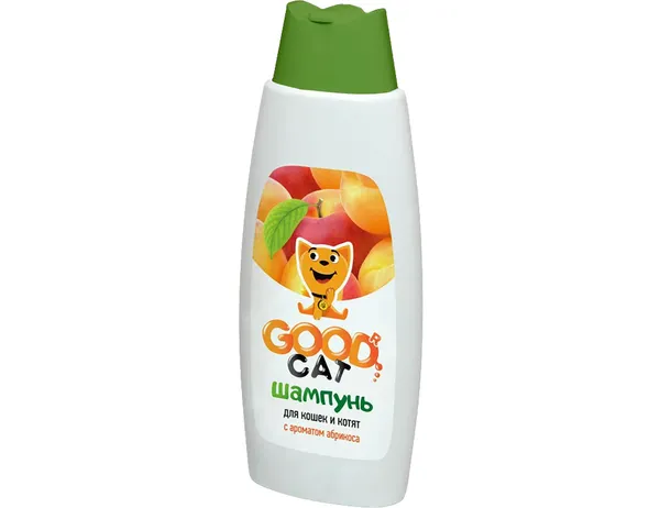 Изображение товара Шампунь для животных Good Cat для кошек и котят с ароматом Абрикоса (250мл)