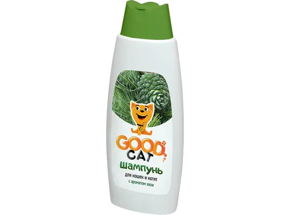Изображение товара Шампунь для животных Good Cat для кошек и котят с ароматом Хвои (250мл)
