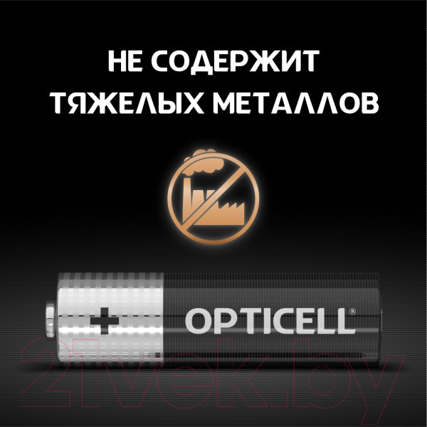 Изображение товара Комплект батареек Opticell Basic AA (6шт)