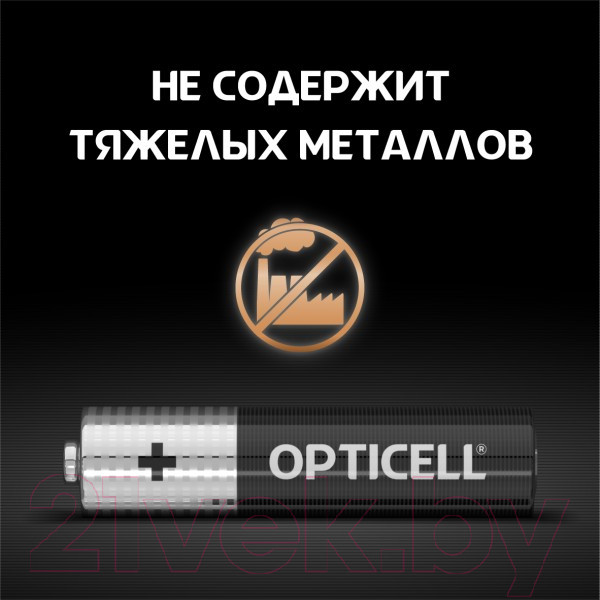 Изображение товара Комплект батареек Opticell Basic AAА (6шт)