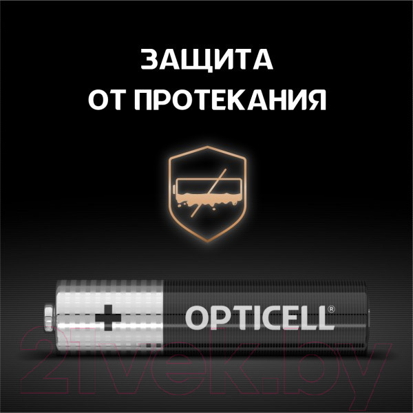 Изображение товара Комплект батареек Opticell Basic AAА (6шт)