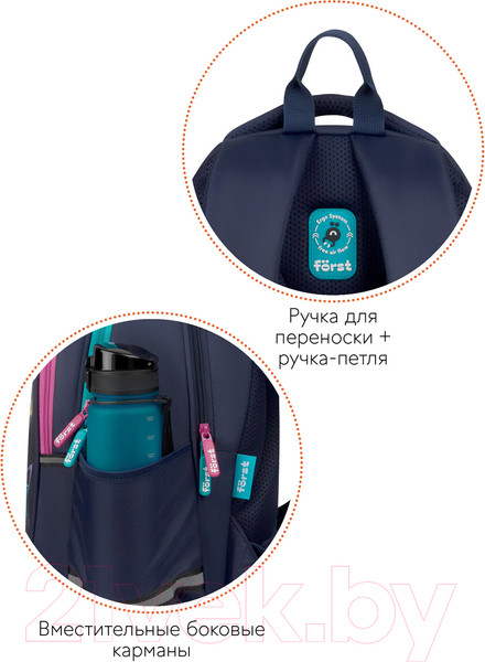 Изображение товара Школьный рюкзак Forst F-Cute. Super star / FT-RS-102405