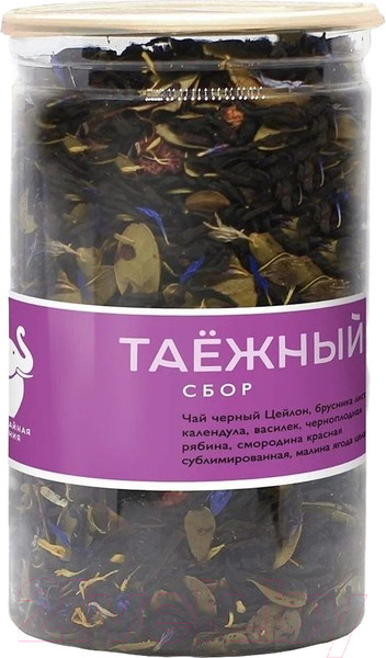 Изображение товара Чай листовой Первая чайная компания Таежный сбор Черный (90г)