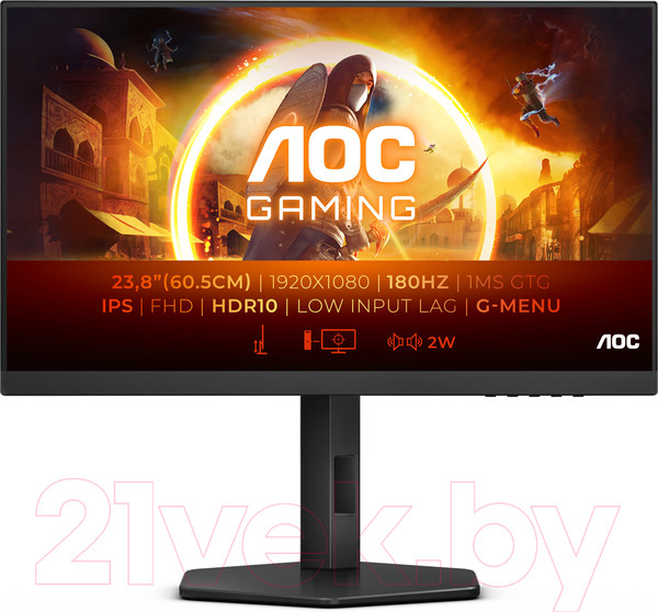 Изображение товара Монитор AOC 24G4X (черный)