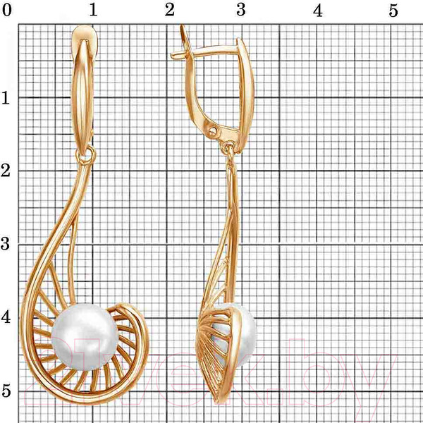 Изображение товара Серьги Красная Пресня 34313843К
