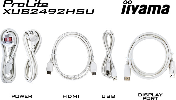 Изображение товара Монитор Iiyama ProLite XUB2492HSU-W6 (белый)