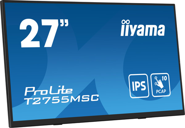 Изображение товара Портативный монитор Iiyama ProLite T2755MSC-B1 (черный)