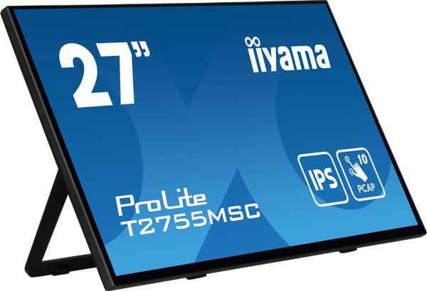 Изображение товара Портативный монитор Iiyama ProLite T2755MSC-B1 (черный)