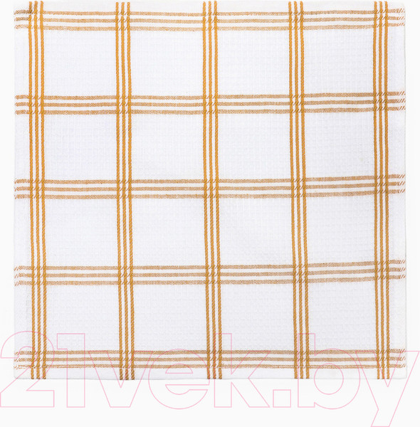 Изображение товара Набор сервировочных салфеток Этель 10400901 (4шт, желтый)