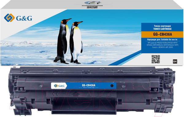 Изображение товара Тонер-картридж G&G GG-CB436A