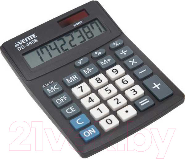 Изображение товара Калькулятор deVente DD-4408 / 4031311 (черный)