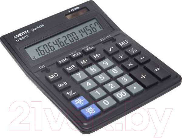 Изображение товара Калькулятор deVente DD-4424 / 4031315 (черный)