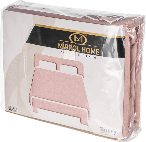 Изображение товара Комплект постельного белья Mirpol home 200х220 (пудра)