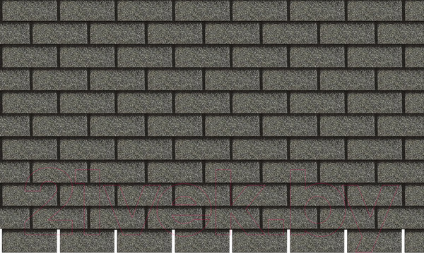 Изображение товара Фасадная панель Docke Premium Brick Фасадная плитка / ZRSB-1045 (серый)