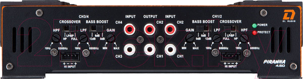 Изображение товара Автомобильный усилитель DL Audio Piranha 4.60