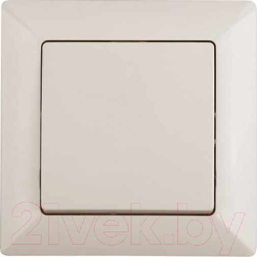 Изображение товара Выключатель INTRO Solo 4-101-02 /  Б0053542 (слоновая кость)