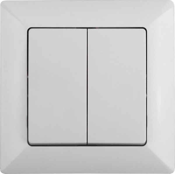Изображение товара Выключатель INTRO Solo 4-104-01 / Б0053585 (белый)