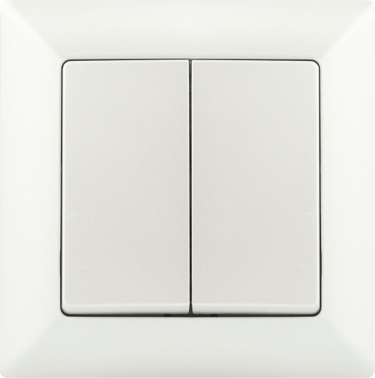 Изображение товара Выключатель INTRO Solo 4-104-06 / Б0053590 (перламутр)