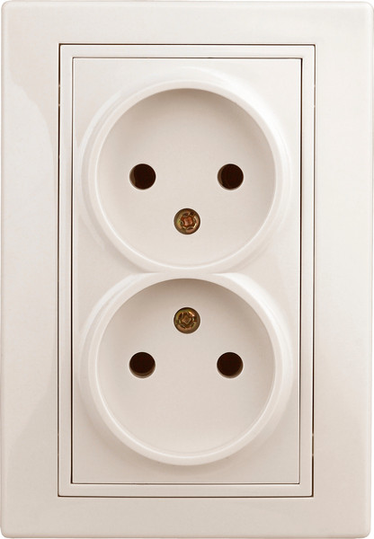 Изображение товара Розетка INTRO Plano 1-204-02 / Б0053905 (слоновая кость)