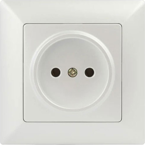 Изображение товара Розетка INTRO Solo 4-201-06 / Б0053646 (перламутр)