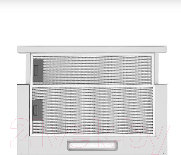 Изображение товара Вытяжка телескопическая Maunfeld Clyde 60 (белое стекло)