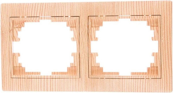 Изображение товара Рамка для выключателей и розеток INTRO Plano 1-502-11 / Б0030097 (сосна)